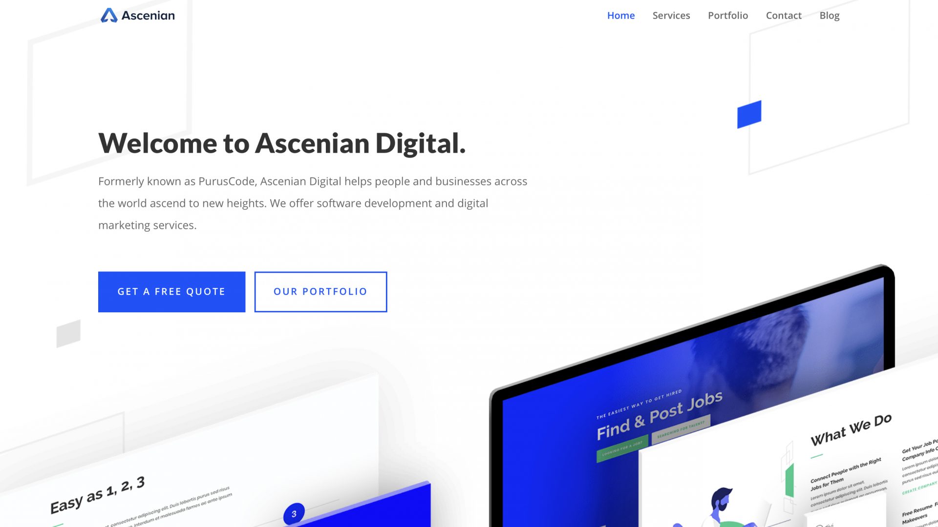 Best Creative Agency Website for Ascenian Digital