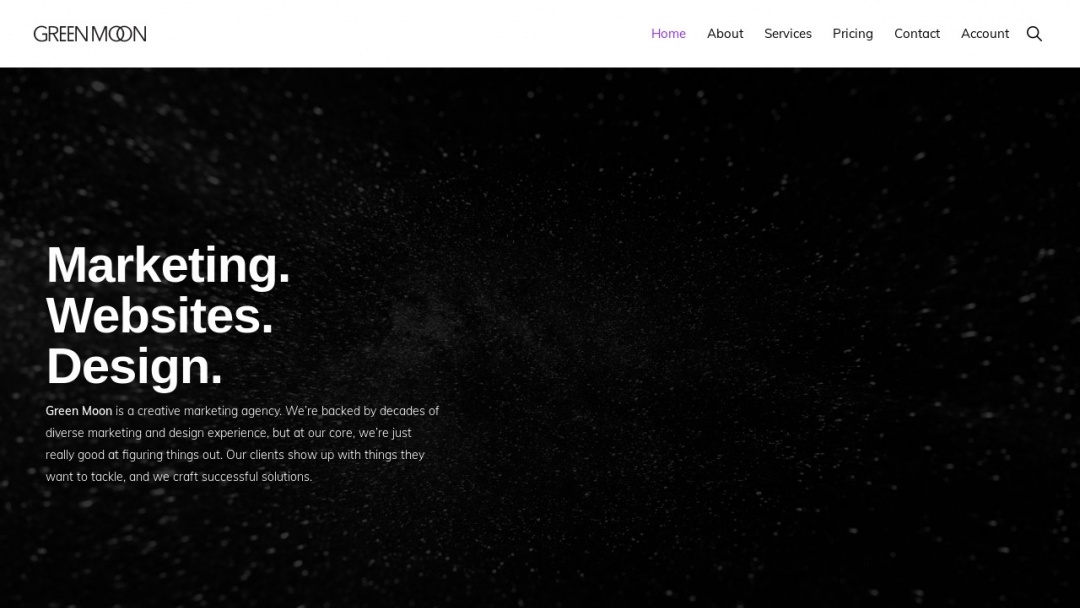 Screenshot of AMN Design, Inc's Website