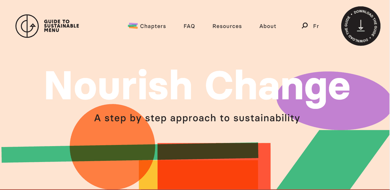 Best Agency Website for Sustainable Menus