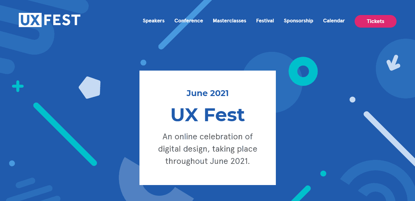 Best Agency Website for UX Fest