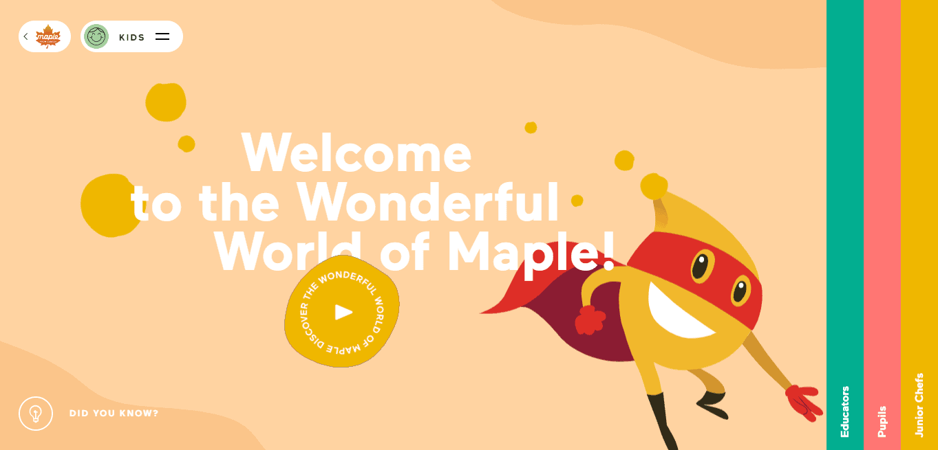 Best Agency Website for Maple from Canada