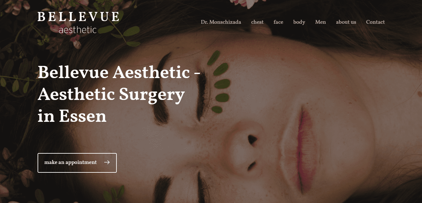 Best Plastic Surgery Website for Bellevue Aesthetic
