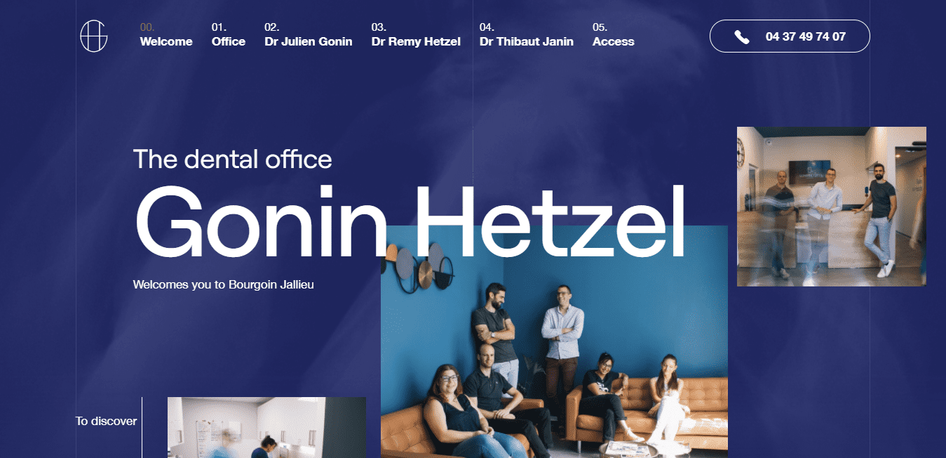 Best Dentist Website for Gonin Hetzel Dental Office
