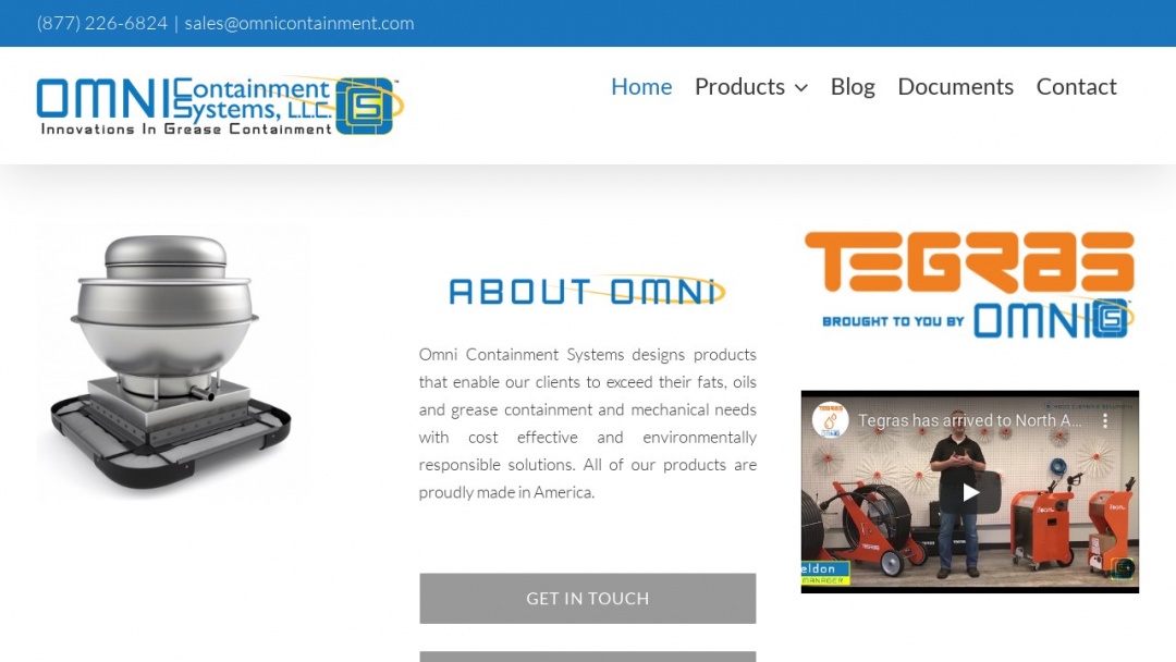 Screenshot of Omni Marketing Interactive's Website