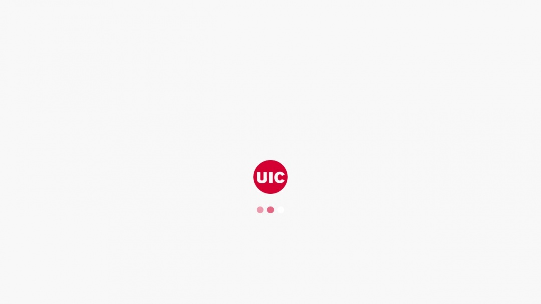 Screenshot of University of Illinois at Chicago's Website