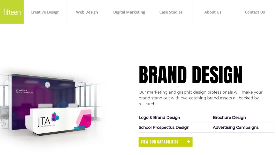 Screenshot of Attitude Design Ltd.'s Website