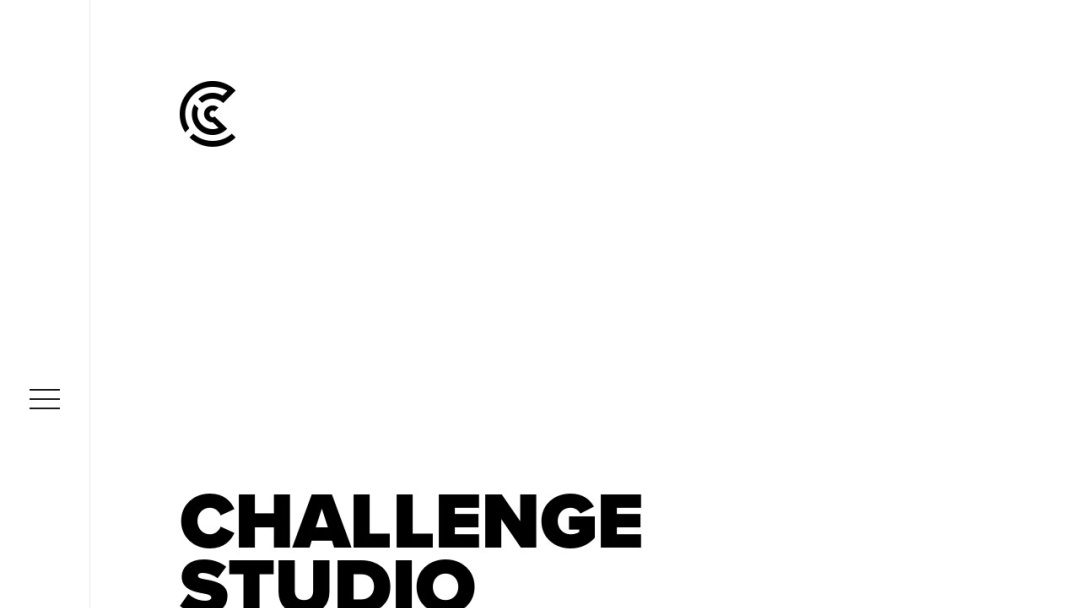 Screenshot of CHALLENGE Studio's Website