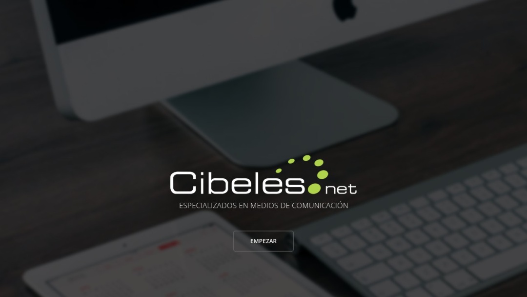 Screenshot of Cibeles.net's Website