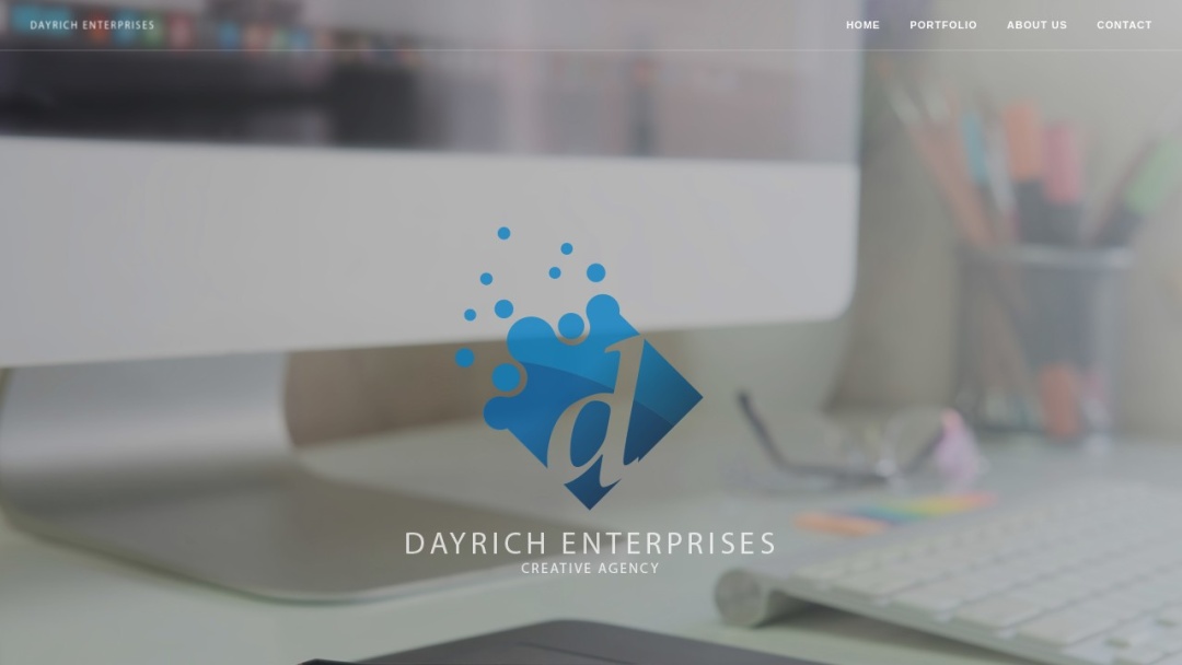 Screenshot of Dayrich Enterprises LLC's Website