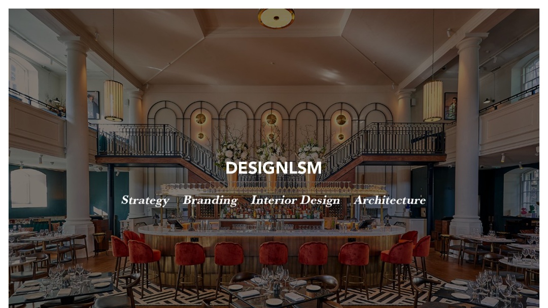 Screenshot of DesignLSM's Website