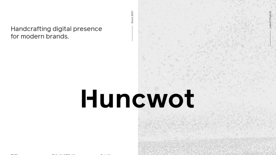 Screenshot of Huncwot's Website