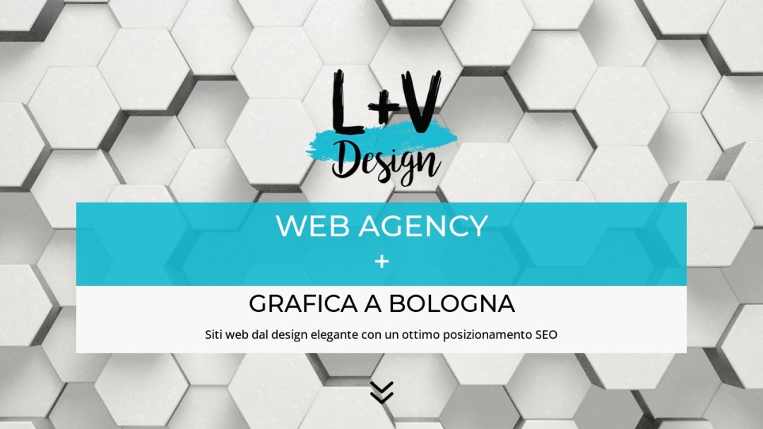 Screenshot of L + V Design - Realizzazione Siti Web Agency Bologna's Website