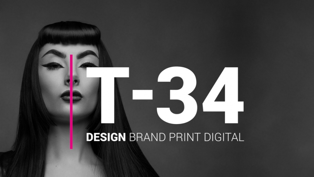 Screenshot of T34 Design's Website