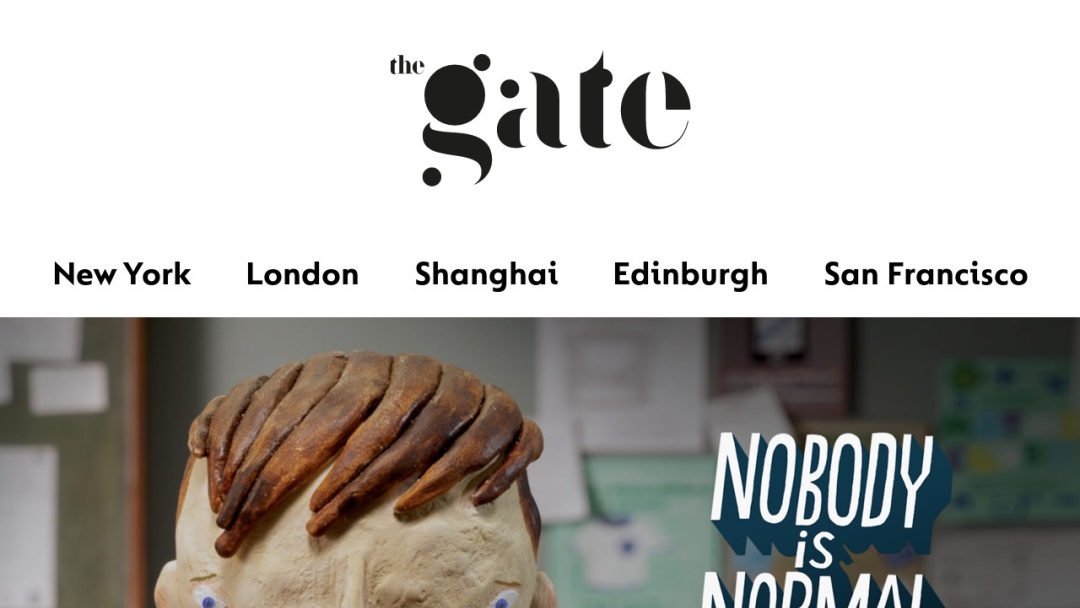 Screenshot of The Gate Worldwide's Website