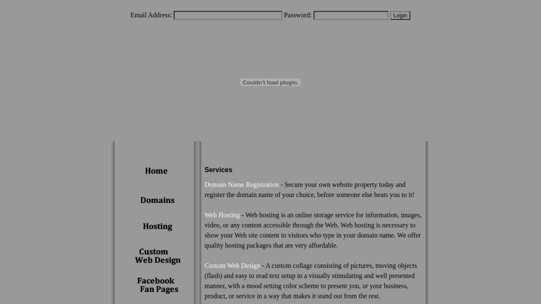 Screenshot of Weave Your Web Design's Website